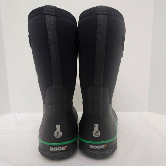 4-H Bogs Boots - Black - Youth Size 4 - 100% Waterproof - New In Box - Picture 4 of 9